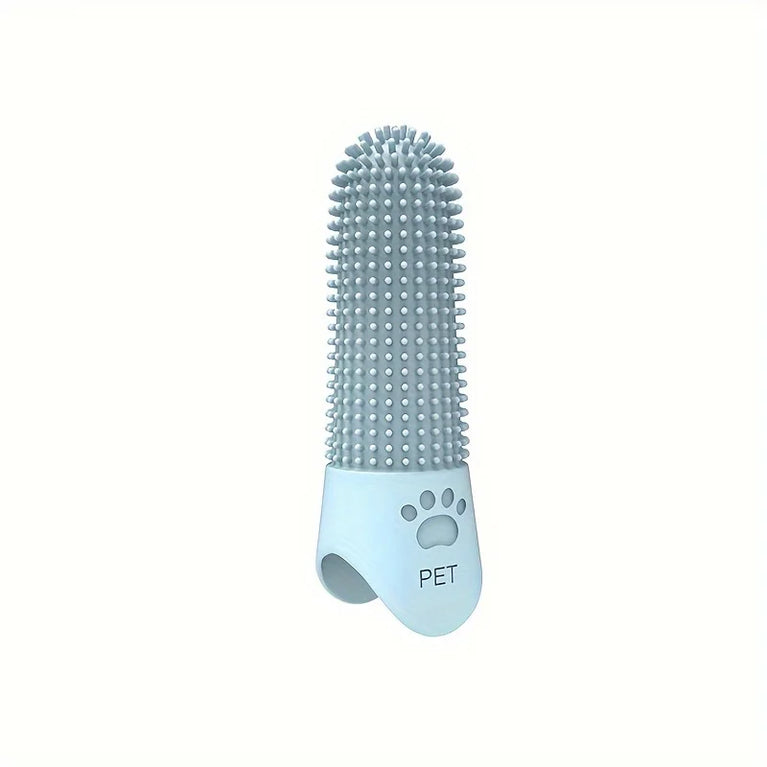 360° Silicone Finger Toothbrush | Durable Pet Dental Brush