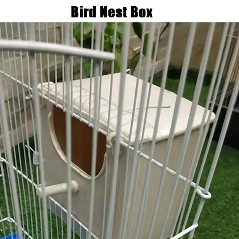 Breeding Bird Nest Box | Removable High-Quality Plastic Nesting House
