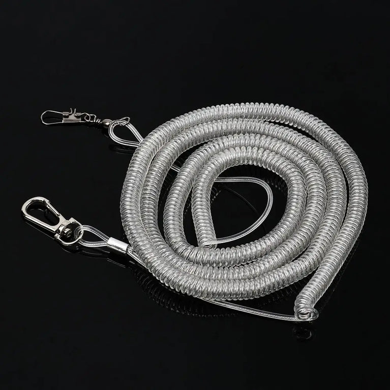 Parrot Flying Training Leash & Anti-Bite Leg Ring | Ultra-Light Flexible Harness