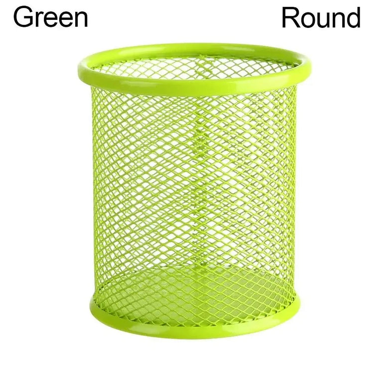 Multifunction Mesh Pen Pot Desk Tidy Stationery Organiser
