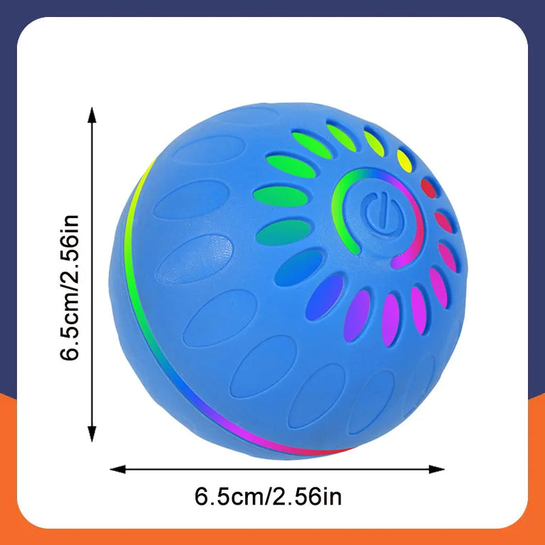 Smart Interactive Dog Toy Ball | Automatic Bouncing Rolling Toy