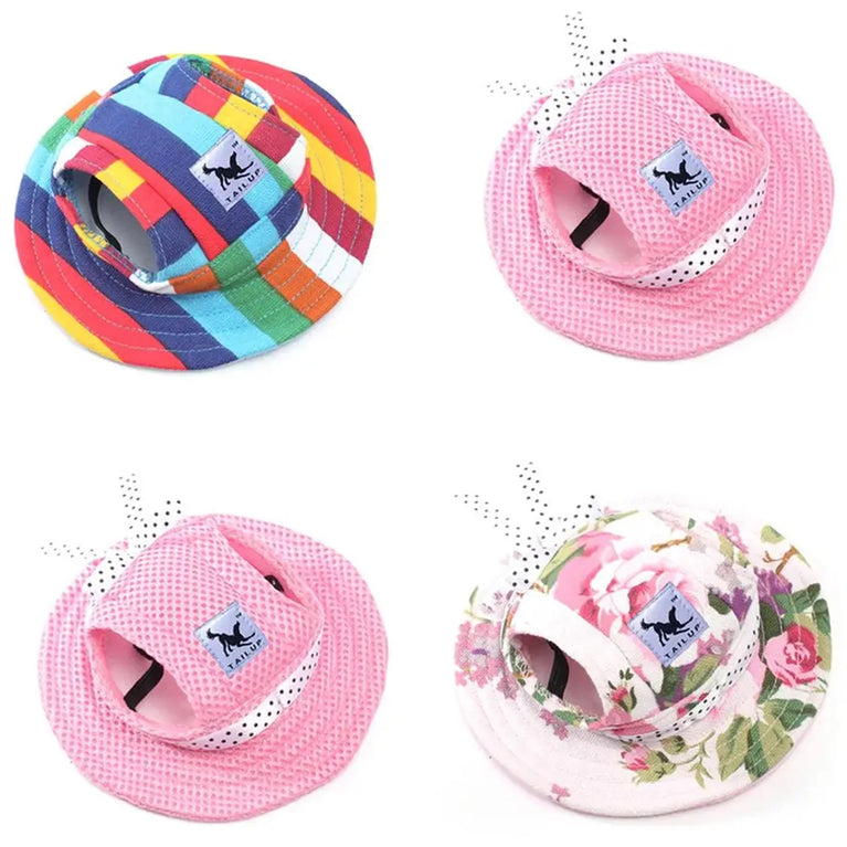Dog Outdoor Baseball Cap | Breathable Mesh Sun Visor Hat