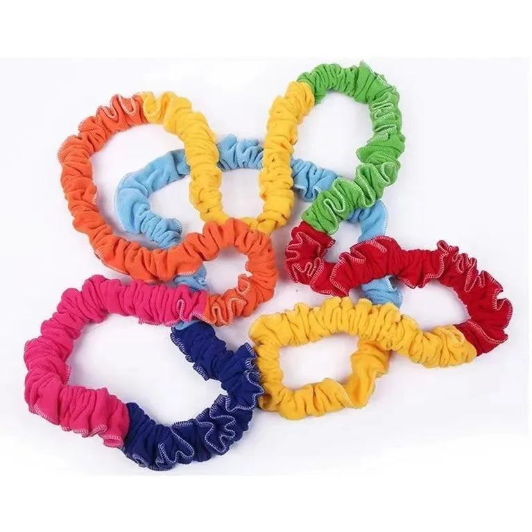 Rainbow Pull Rope | Outdoor Team Cooperation Elastic Loop