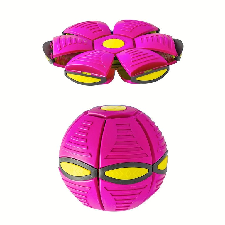 Flying Saucer Bouncing Ball Magic Ball Toy Pet Flying Disc Dogs