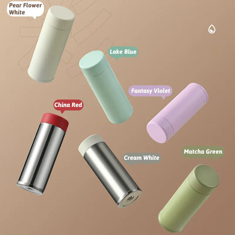 Mini 316 Stainless Steel Insulated WaterBottle Vacuum Flask 180ml