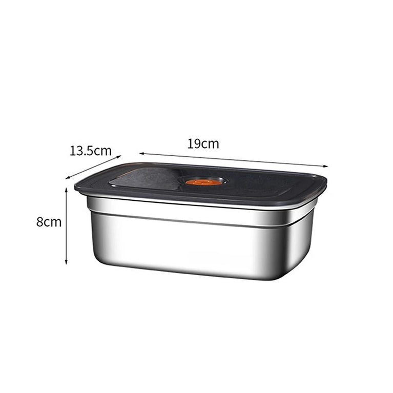 304 Stainless Steel Leakproof Lunch Box Bento Container Storage Box