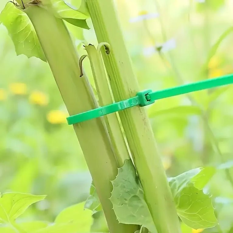 Reusable Garden Cable Ties | Adjustable Plant & Shrub Support Fasteners