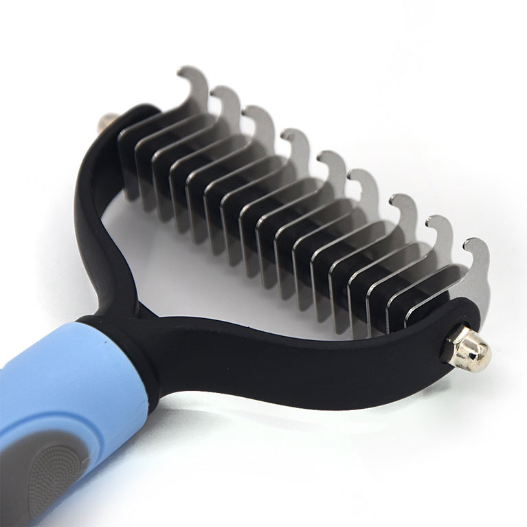 Professional Pet Deshedding Brush Dog Hair Remover Fur Knot Cutter Grooming Tool