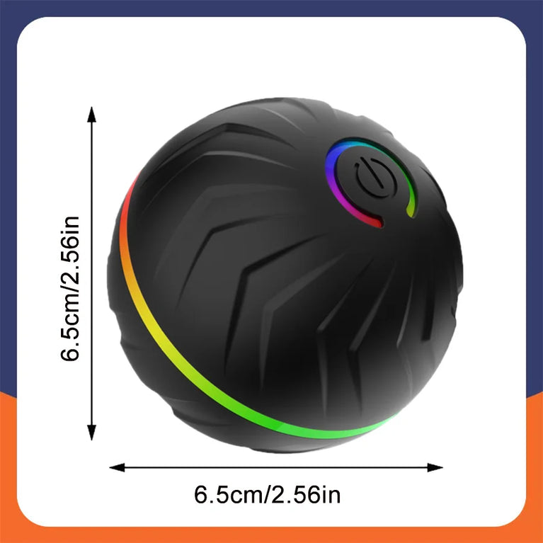 Smart Interactive Dog Toy Ball | Automatic Bouncing Rolling Toy
