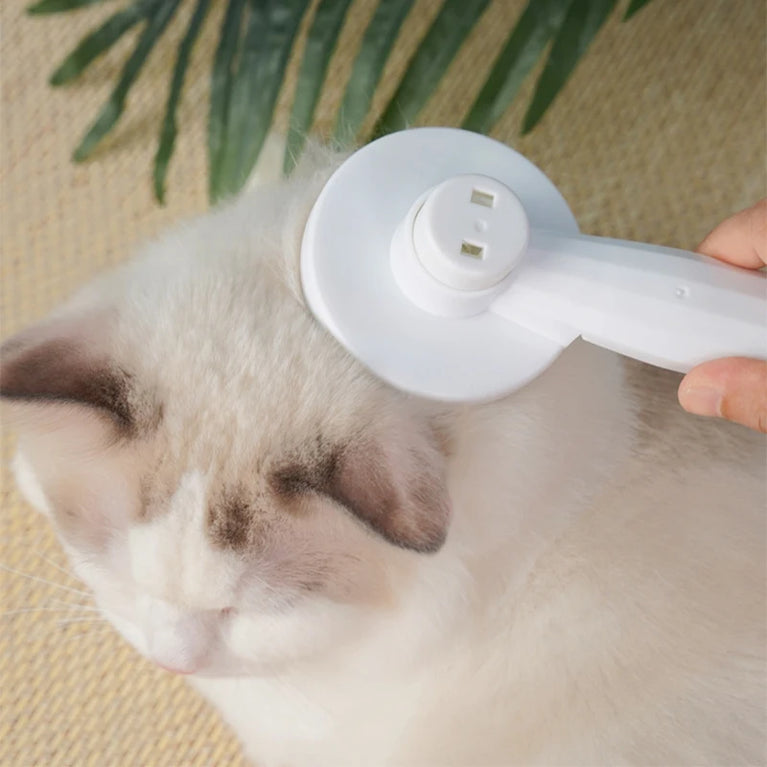 Cat Hair Cleaning Dematting Brush Grooming Comb Shedding Tool