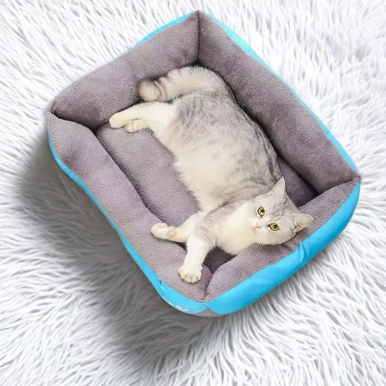 Colorful Warm Dog Bed Cat Heating Pad Cooling Bed Cat Mattress