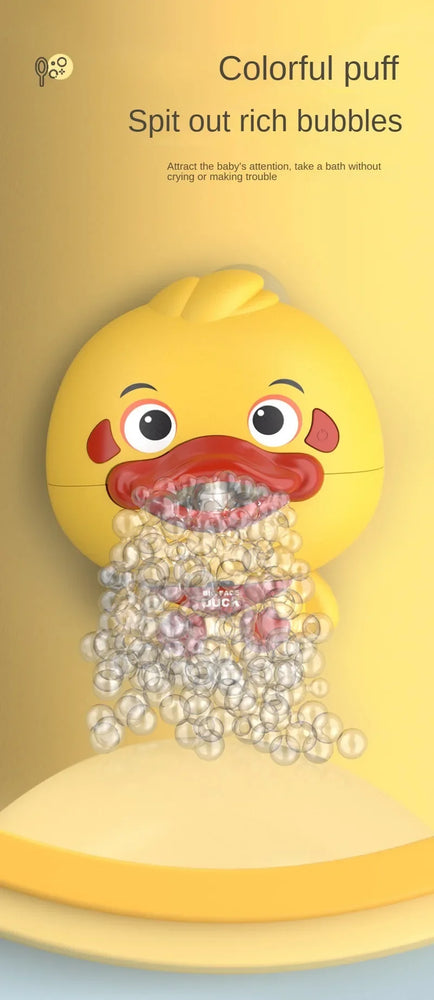Musical Bubble Duck | Automatic Toddler Bath Toy