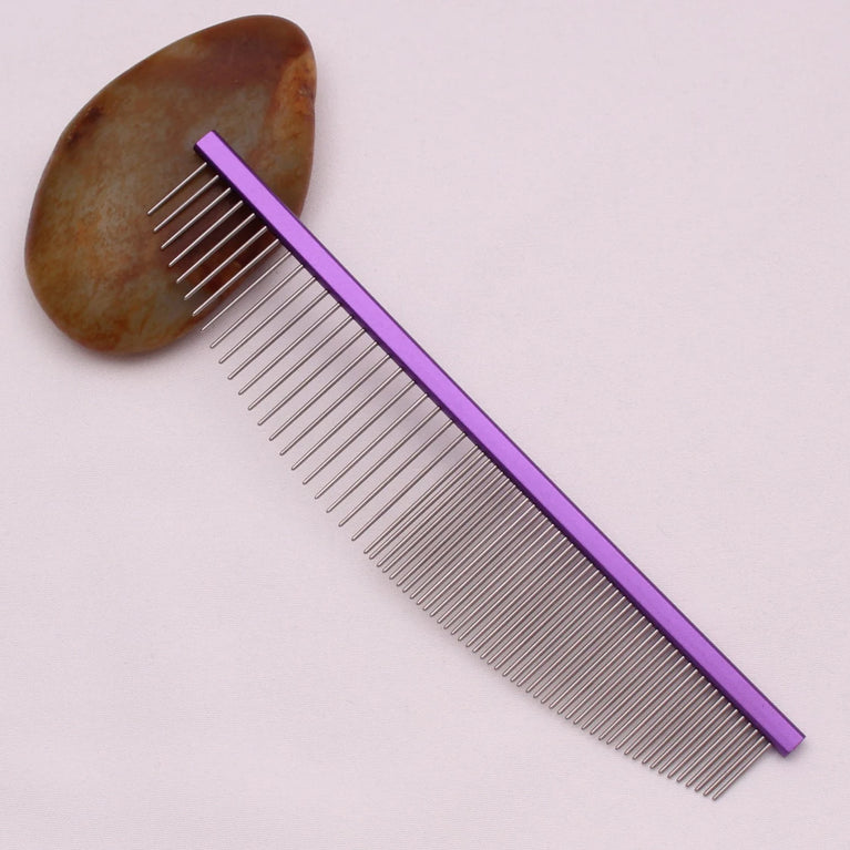 Pet Grooming Combs Aluminum Alloy Brush Professional Dog Comb