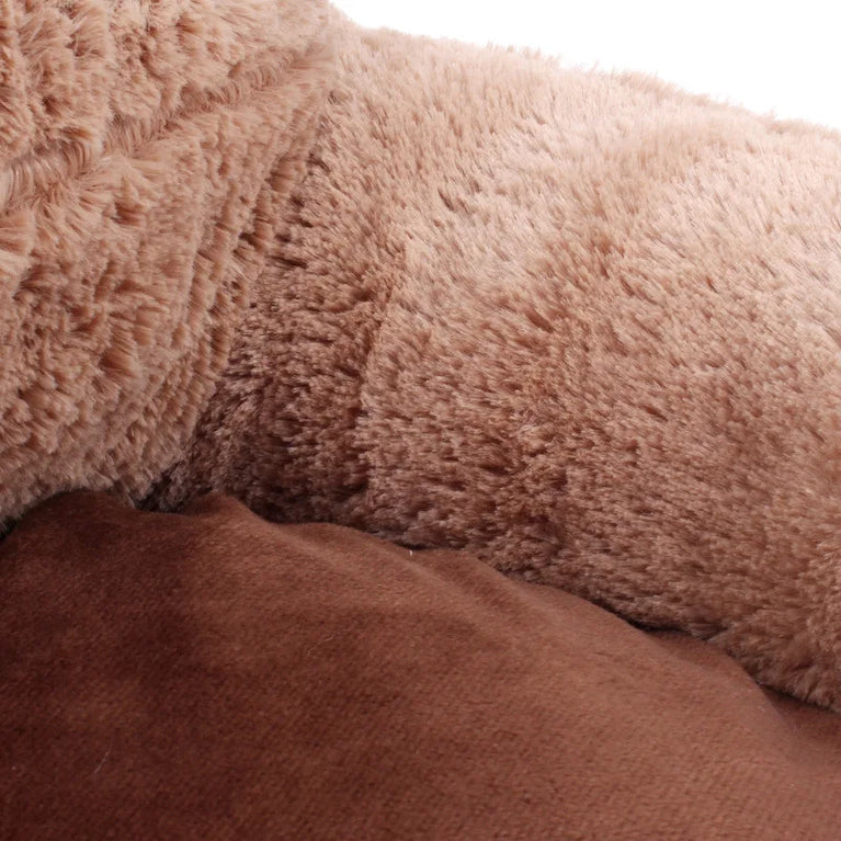 Dog Bed Kennel Mat Sofa Accessories Fluffy Puppy Bedding Medium Big Pet Bed