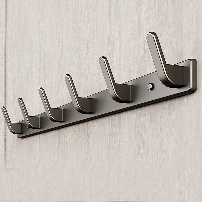 Adhesive Hooks Strong Wall Hanger Sticker Clothes Shower Kitchen Hook